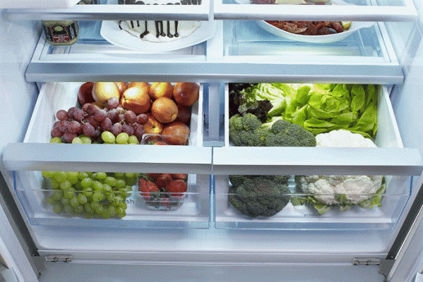 Ngăn đựng rau củ là nơi bẩn nhất tủ lạnh