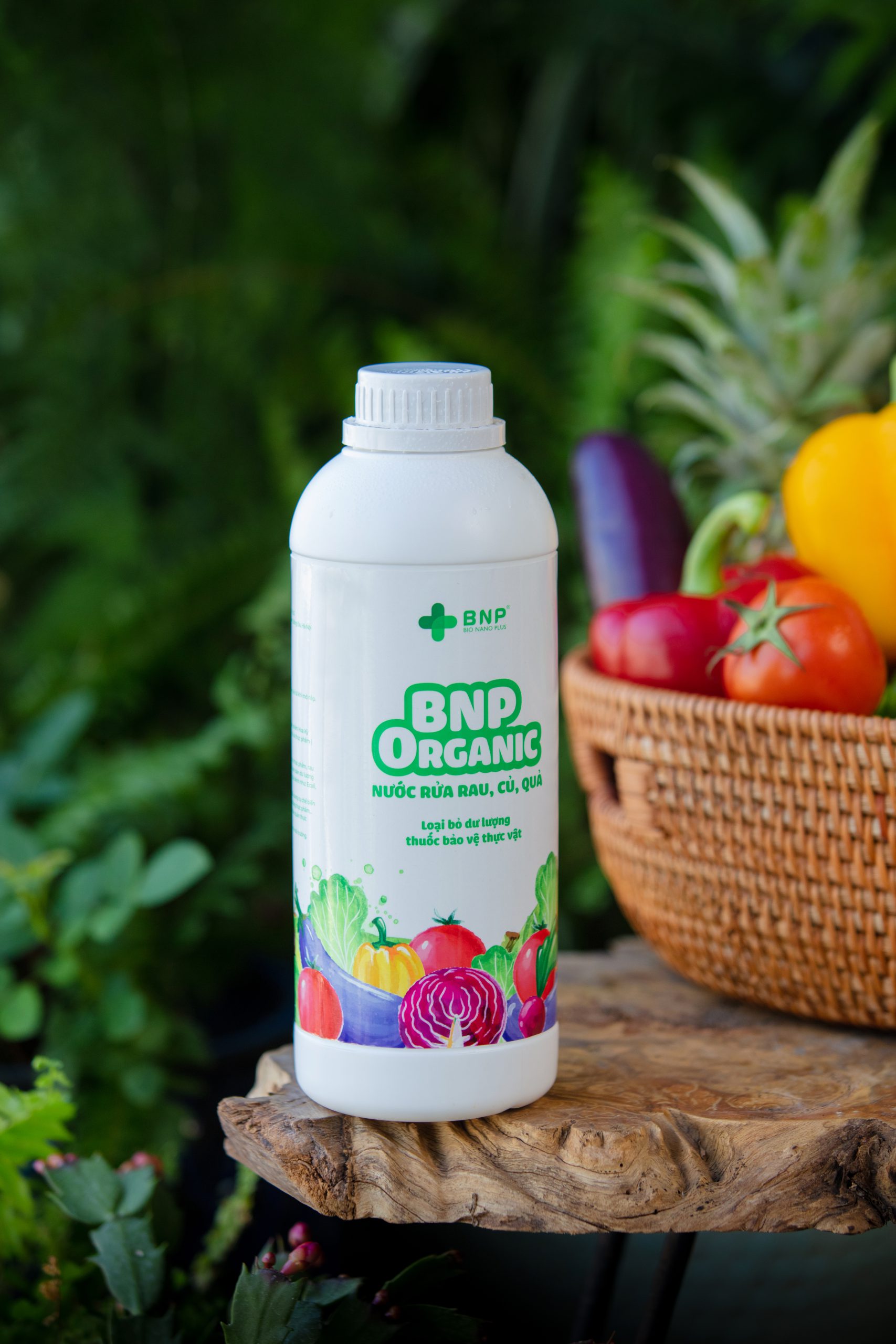 Nước rửa rau củ quả BNP Organic